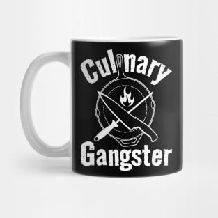 Culinary Gangster - Chef Knife & Flame Mug